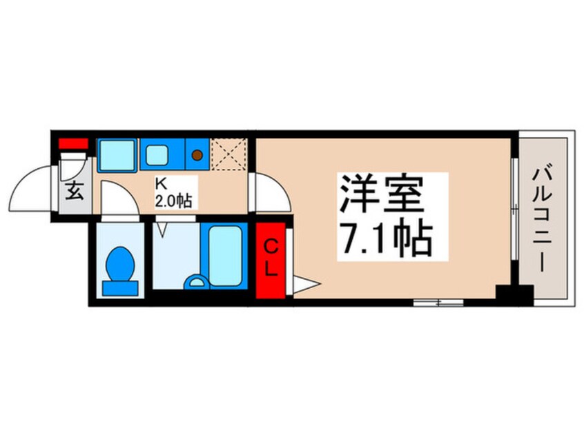 間取図 レジディア浦安Ⅱ