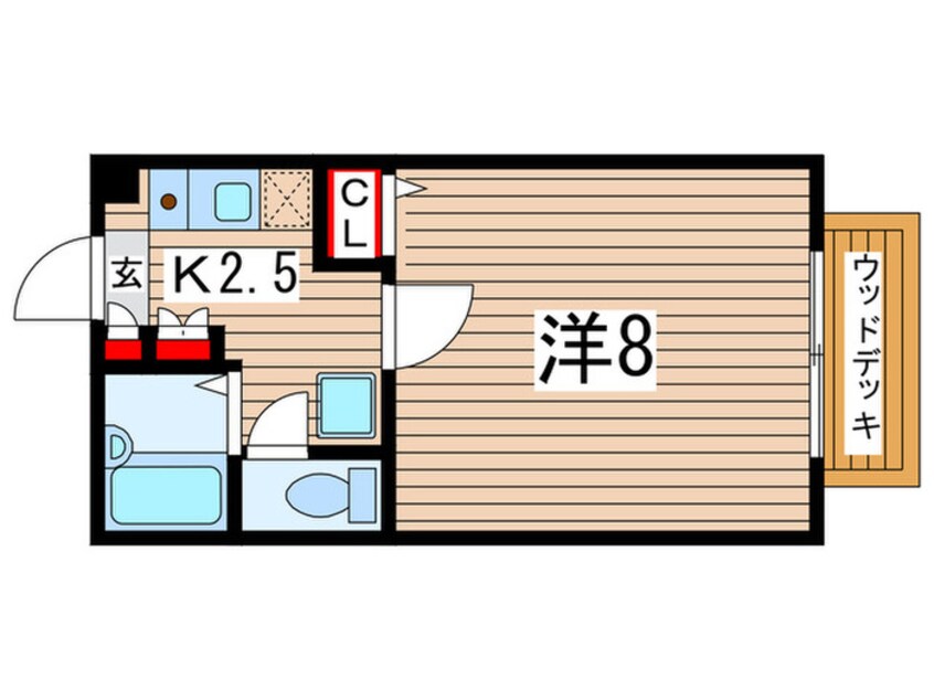 間取図 ベルドミ－ルサクラギ