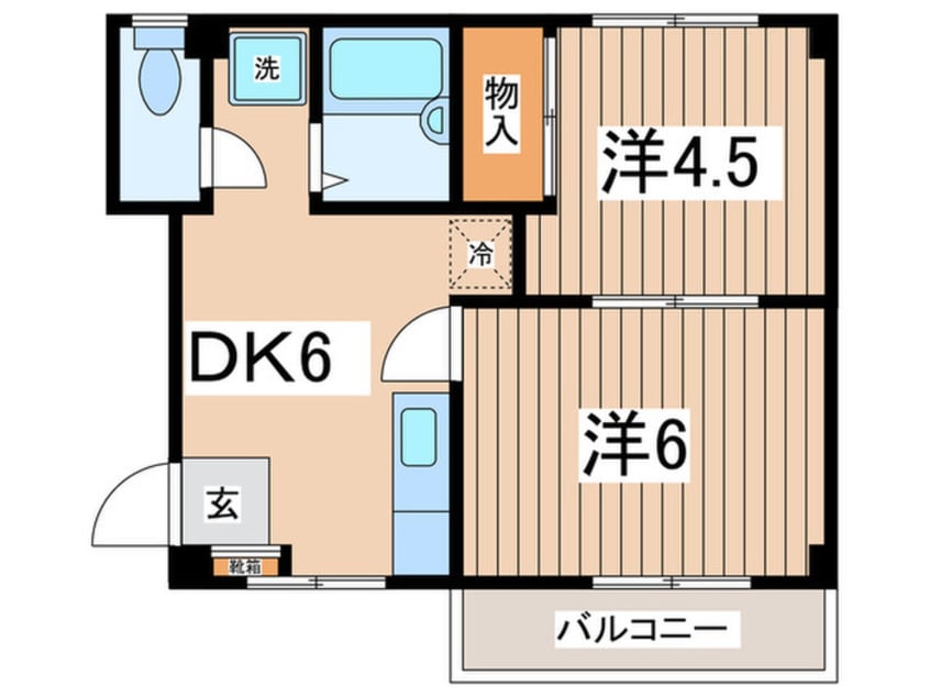 間取図 小山サンハイツ