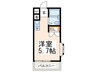 THT藤が丘 1Rの間取り