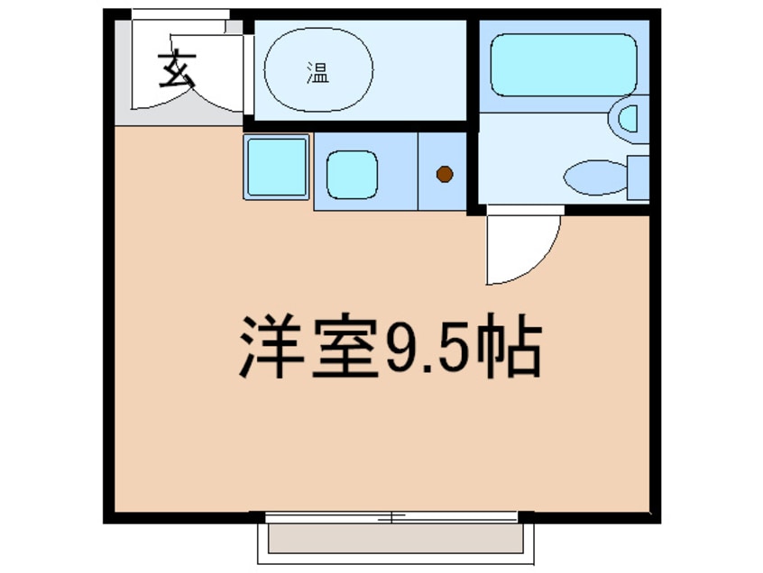 間取図 九段アビタシオン(２０２)