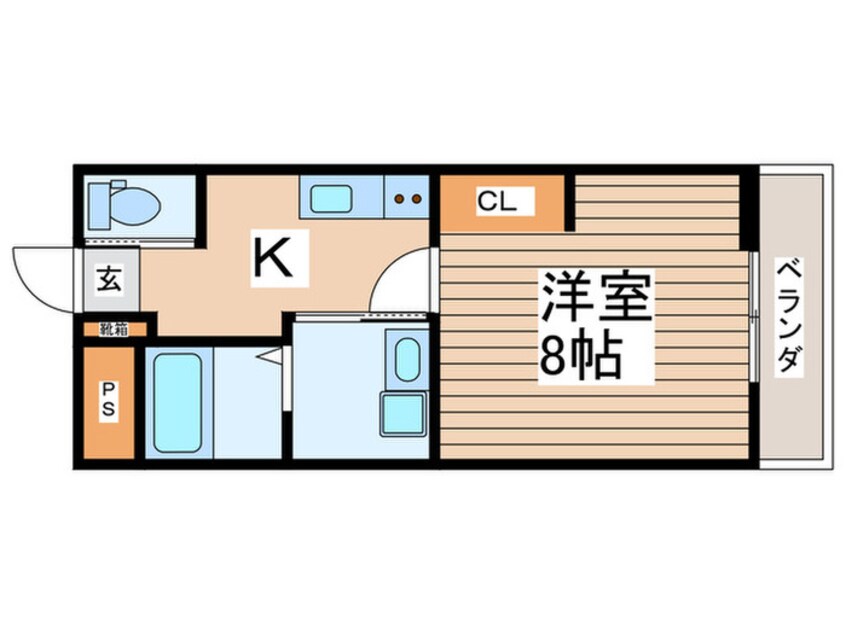 間取図 シクレッツァ　カーサKT