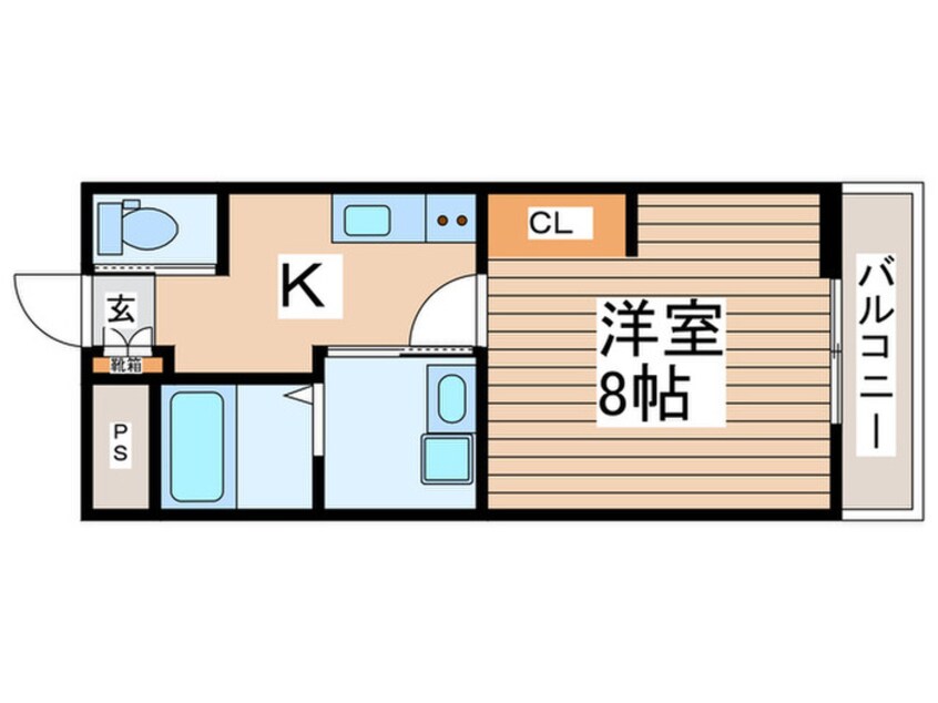 間取図 シクレッツァ　カーサKT