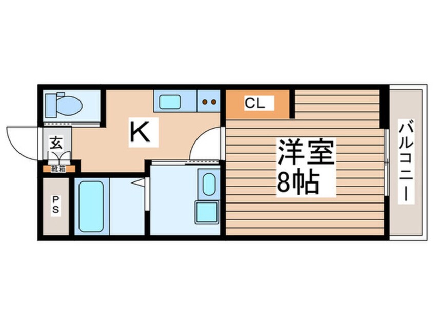 間取図 シクレッツァ　カーサKT