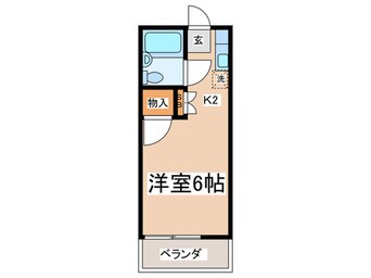 間取図 第一チトセハイツ