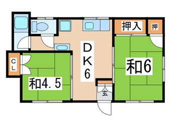 間取図 竹之丸ハイツ