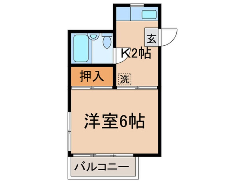 間取図 サンハイツ