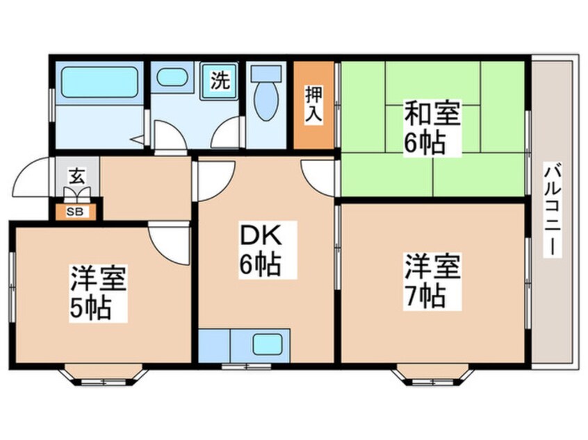 間取図 エスタシオン