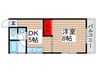 メゾンサカイ 1DKの間取り