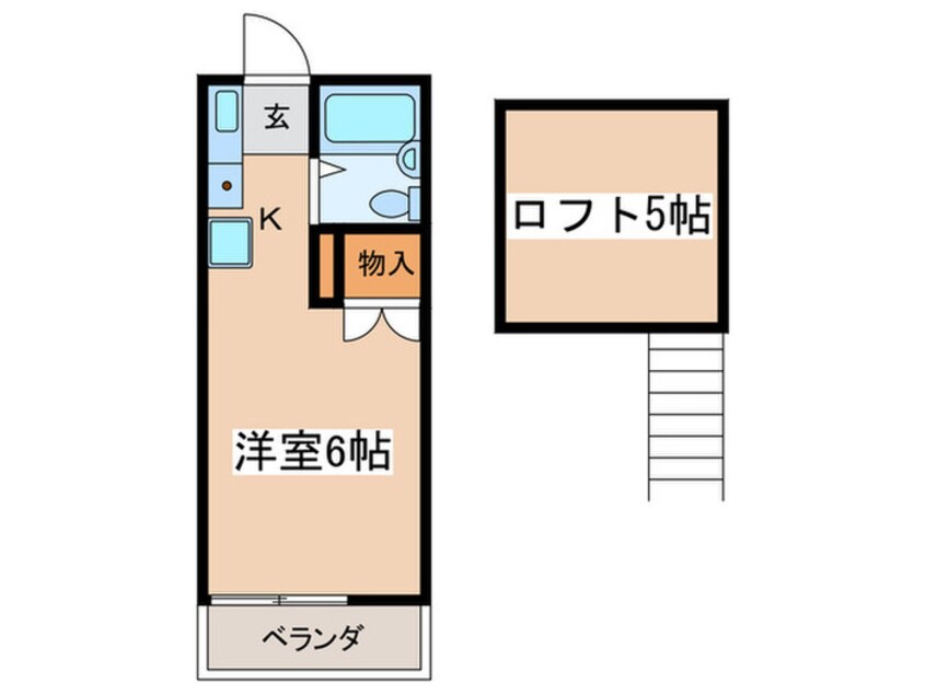 間取図 メイプルタウン吉野Ｂ棟