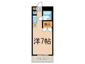 間取図 ラビットイン柳下