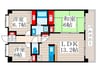 モアノ－ブル 3LDKの間取り
