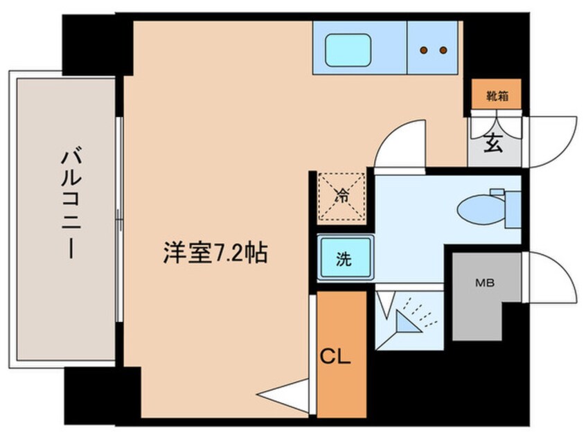 間取図 ワコーレ小石川（502）