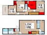 Kolet流山向小金 2LDK+Sの間取り