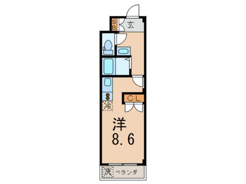 間取図 Ｋ＆ＭハイツⅣ