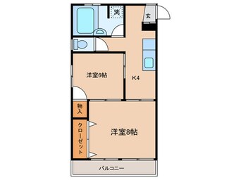 間取図 ひとみハイツ