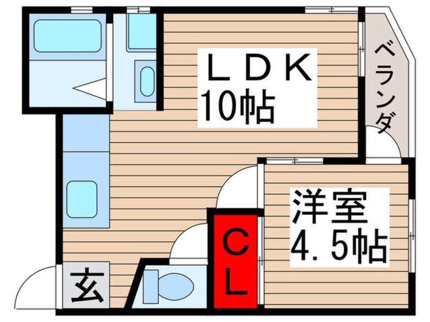 間取図 八柱ビル