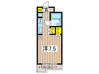 間取図 マウロア大磯