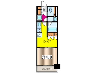 間取図 パークアクシス日本橋兜町