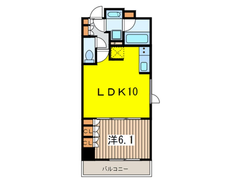 間取図 パークアクシス日本橋兜町