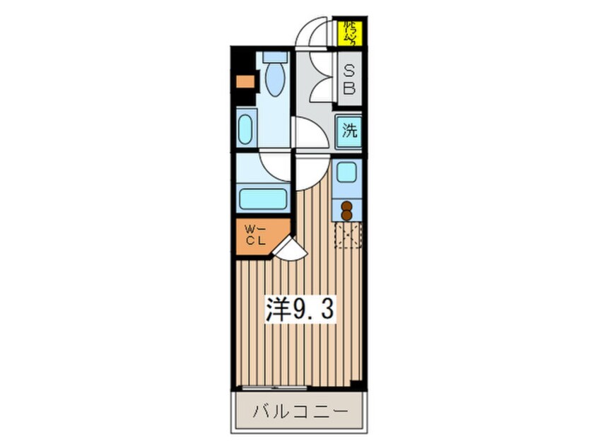 間取図 パークアクシス日本橋兜町