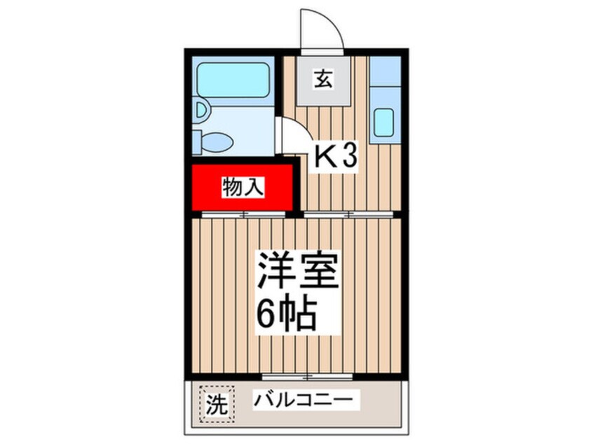 間取図 金岡マンション