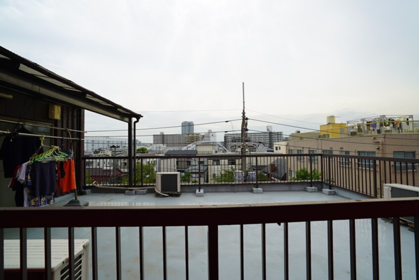 室内からの展望 金岡マンション