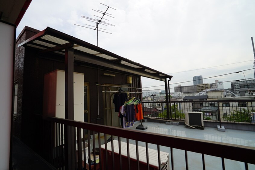 室内からの展望 金岡マンション