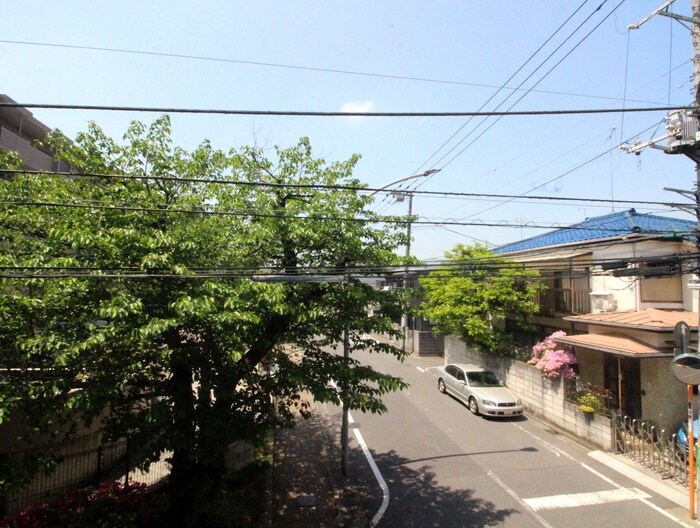 室内からの展望 ドミール長瀬