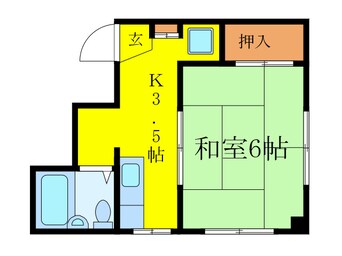 間取図 ハイムニシズミ