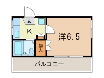 間取図 ハイムニシズミ