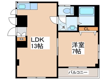 間取図 リバ－スト－ン昭島