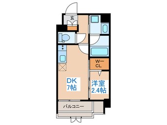 間取図 プライムブリス中野新橋