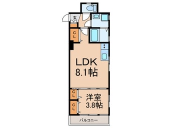 間取図 経堂ハウジング（２Ｆ）