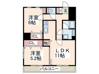 間取図 第一上原マンション