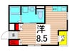 エクレーレ舜プリモ 1Rの間取り