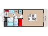 とぷら東松戸ＷＥＳＴ 1Kの間取り