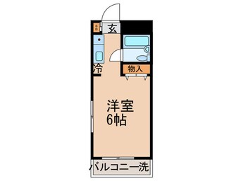 間取図 エレガンス五反野