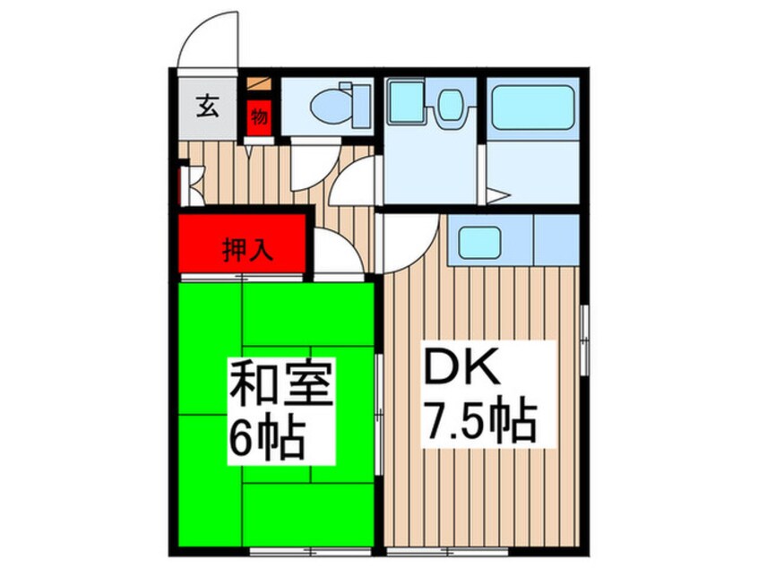 間取図 ファミールイコット