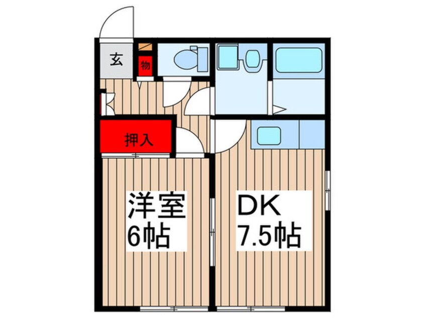 間取図 ファミールイコット