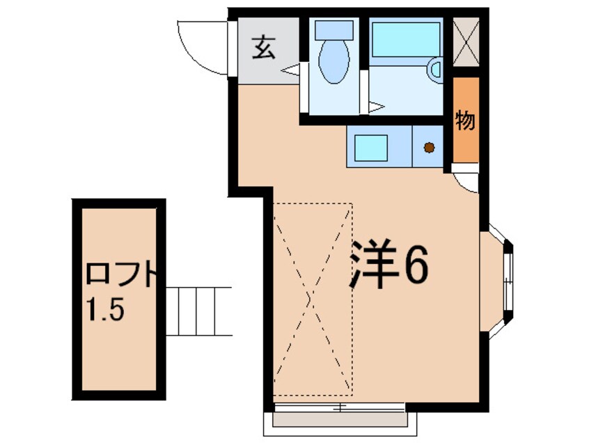 間取図 エスキ－ナ目黒