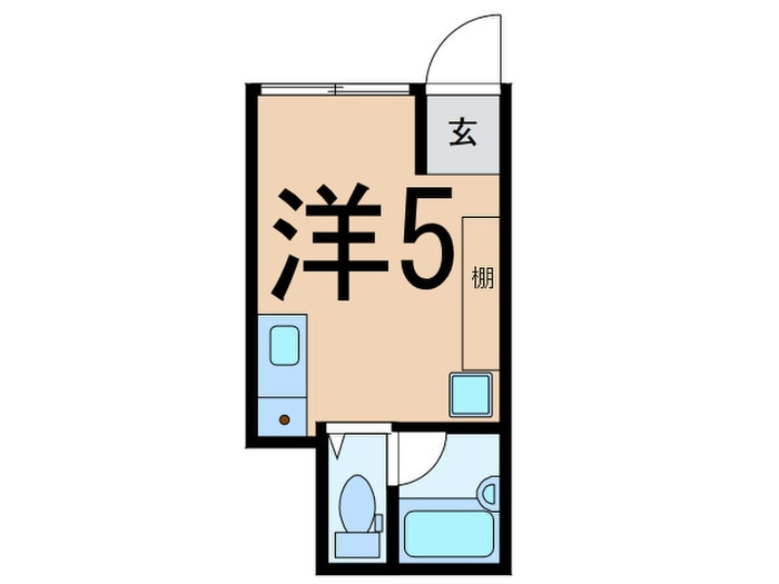間取り図 エスキ－ナ目黒