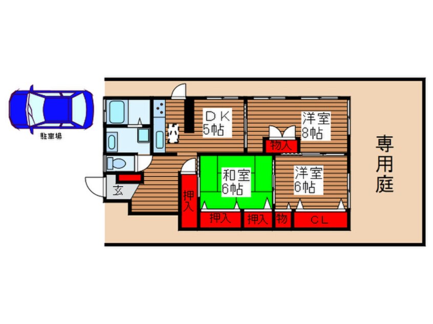 間取図 メゾンドオペラ