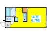 Le　Clair西新宿Ⅱ 1Rの間取り