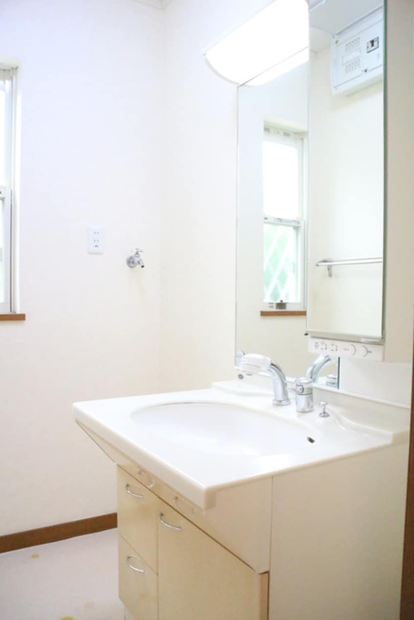 洗面 ファーストビュー　D棟