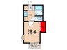 モリタコンホ－ルⅠ 1Kの間取り