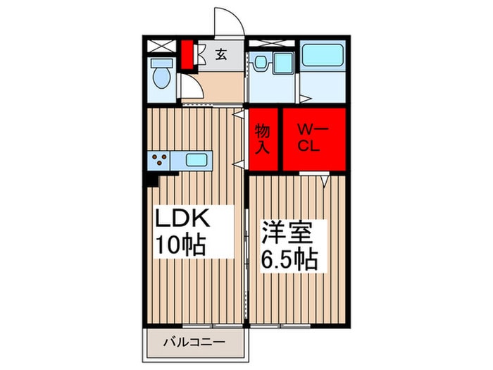 間取り図 ヴィラ・エルメゾン