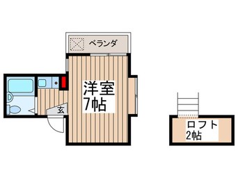 間取図 ｻﾝﾗｲｽﾞ西宮下II