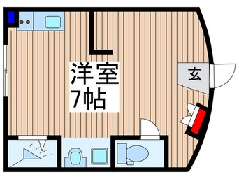 間取図 くぼみアパートメント