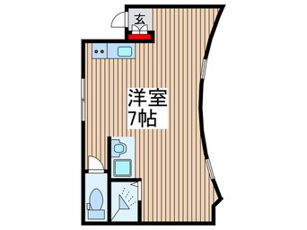 間取図 くぼみアパートメント